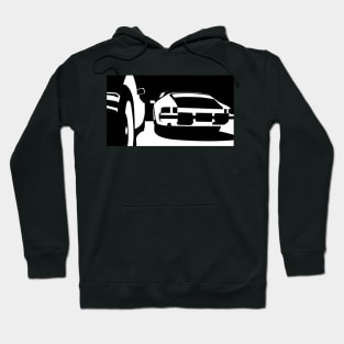 Car Silhouette Hoodie